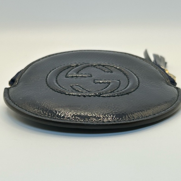 Gucci Midnight Blue Leather Coin Holder - Picture 7 of 11